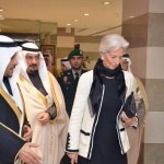 مع مديرة صندوق النقد الدولي كرستين لاجارد