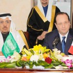 With his excellency the President of France