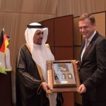 With the former Commissioner of the German Trade mission to the Kingdom and Yemen